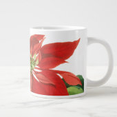 Tasse Géante Flore rouge Poinsettia (Droite)