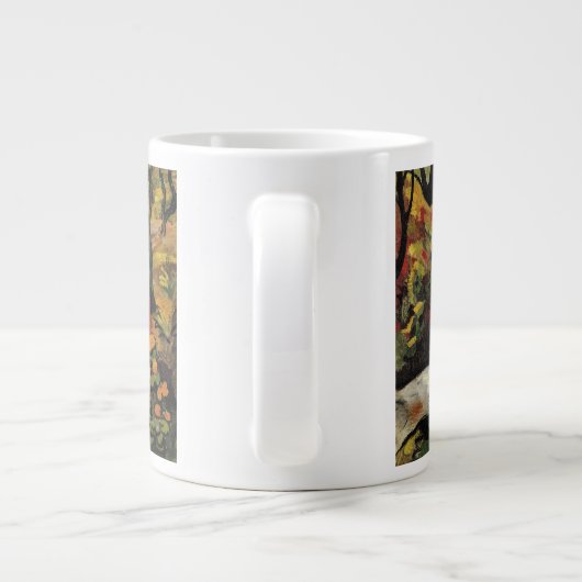 Tasse Géante Forest Brook par August Macke Expressionnisme Vint (Dos)
