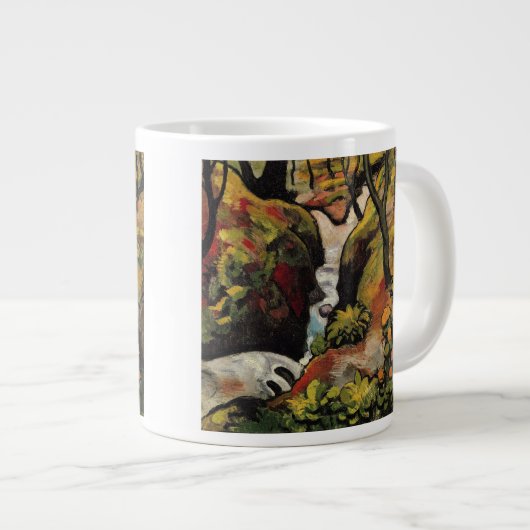Tasse Géante Forest Brook par August Macke Expressionnisme Vint (Devant droit)