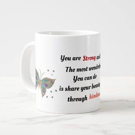 Tasse Géante Fort et beau (Devant gauche)