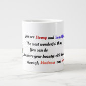 Tasse Géante Fort et beau (Devant)