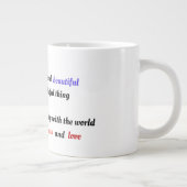 Tasse Géante Fort et beau (Droite)