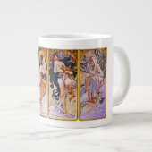Tasse Géante Four Seasons by Alfons Mucha (Devant droit)