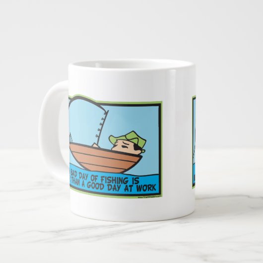 Tasse Géante Funny Fisherman's (Devant gauche)