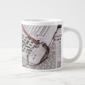 Tasse Géante Génie de mots croisé (Droite)