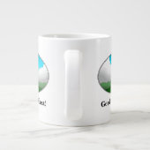 Tasse Géante Geology est Blast ! Dessin animé volcano (Dos)