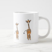 Tasse Géante Giraffe de bébé (Droite)