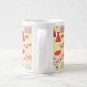 Tasse Géante Glam Life Fun Retro style mode (Dos)