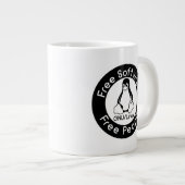 Tasse Géante GNU/Linux (Devant droit)