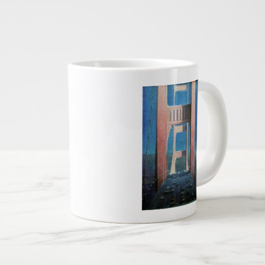 Tasse Géante Golden gate bridge 1992 (Devant droit)