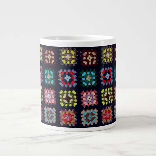 Tasse Géante Granny carrés (Devant)