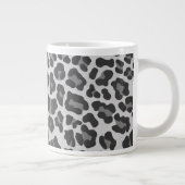 Tasse Géante Gris léopard et gris clair (Droite)