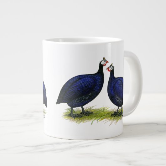 Tasse Géante Guineas Royal Purple Pair (Devant droit)