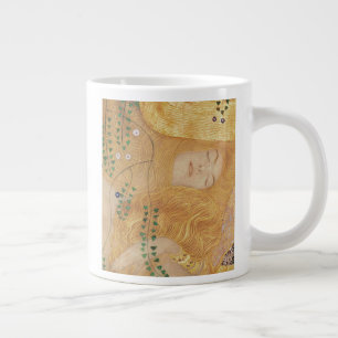 Tasse Géante Gustav Klimt Détail des serpents d'eau I