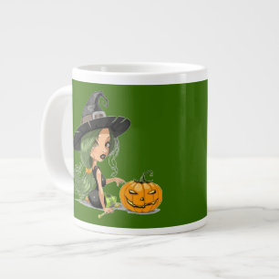 Tasse Géante Halloween heureux -