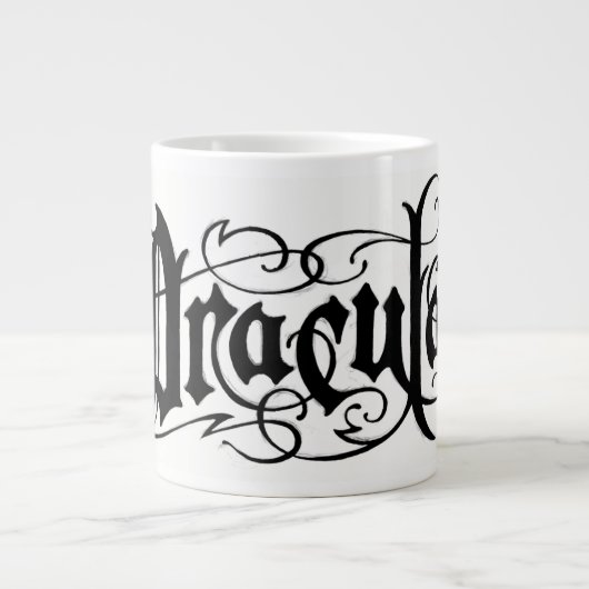 Tasse Géante Halloween Jumbo Mug-Dracula (Devant)