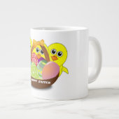 TASSE GÉANTE "HAPPY EASTER" CHICS (Devant droit)