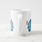 Tasse Géante Henna Elephant (Dos)