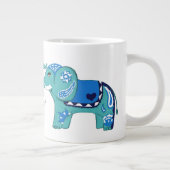 Tasse Géante Henna Elephant (Droite)