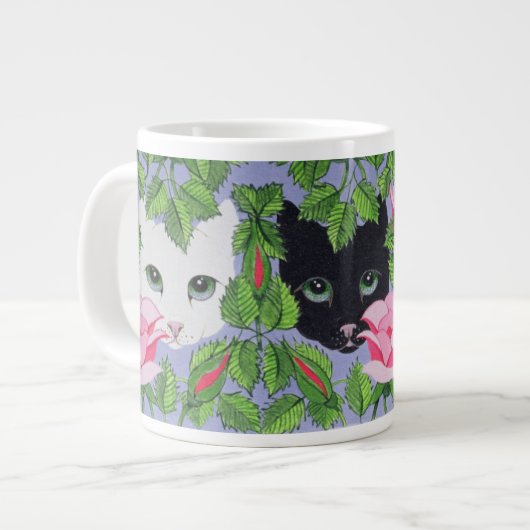 Tasse Géante Heres vous regardant (Devant gauche)