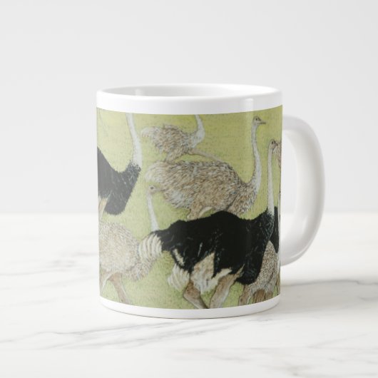 Tasse Géante Heure de pointe (Devant droit)