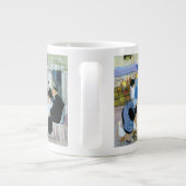 Tasse Géante Heure du déjeuner dans un carré Toscane du marché (Dos)