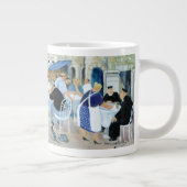 Tasse Géante Heure du déjeuner dans un carré Toscane du marché (Droite)