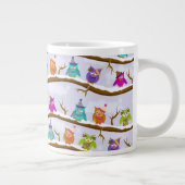 Tasse Géante hiboux d'hiver (Droite)