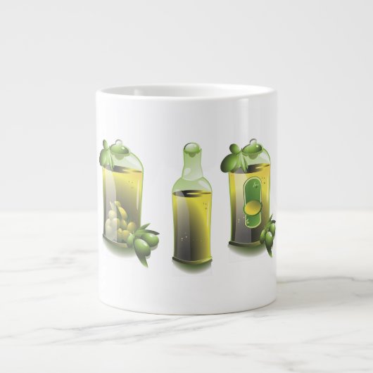 Tasse Géante Huile D'Olive EVOO Pour Chefs (Devant)