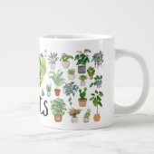 Tasse géante « I Heart Plants » (Droite)