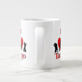 Tasse Géante I Heart Tango (Dos)