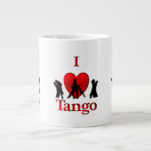 Tasse Géante I Heart Tango (Devant)