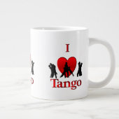 Tasse Géante I Heart Tango (Droite)