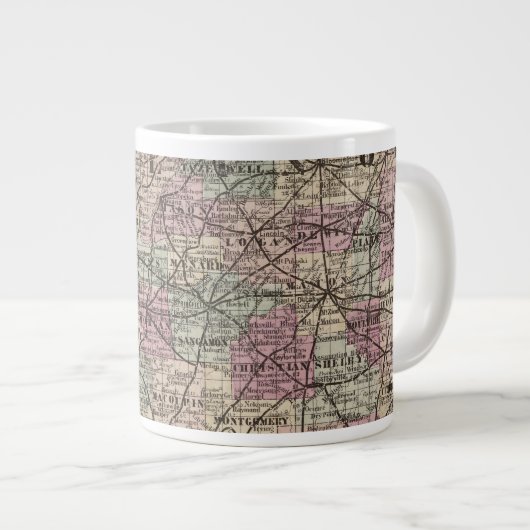 Tasse Géante Illinois 10 (Devant droit)