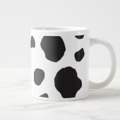 Tasse Géante Impression De Vache, Motif De Vache, Spots De Vach (Droite)