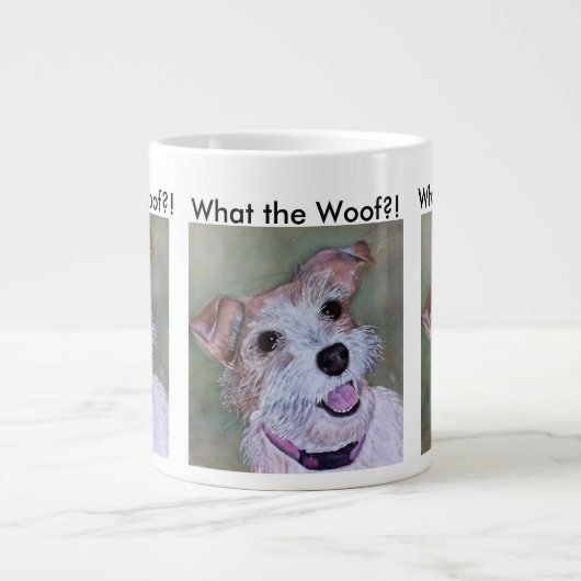 TASSE GÉANTE JACK RUSSELL JOYEUX (Devant)