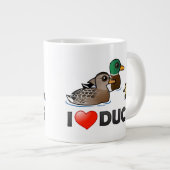 Tasse Géante J'aime des canards (Devant droit)