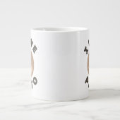 Tasse Géante J'aime Pluton (Devant)