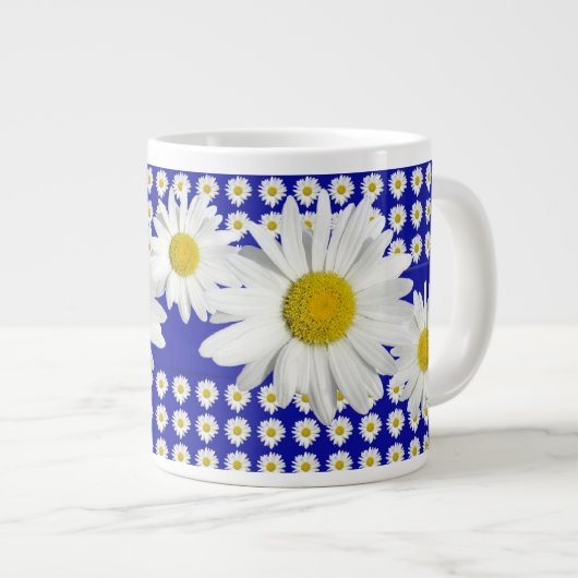 Tasse Géante Jardin blanc de la marée (Devant droit)