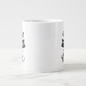Tasse Géante Je suis heureux vous ai lieu dans ma vie (Devant)
