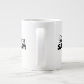 Tasse Géante Je suis un beau rayon de Sarcasme (Dos)