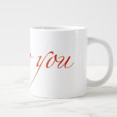 Tasse Géante Je t'aime (Droite)