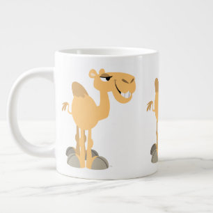 Tasse Géante Joli chameau de dessin souriant