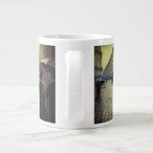 Tasse Géante Journée de la Pluie de Paris par Gustave Caillebot (Dos)