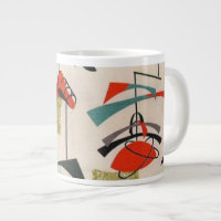 Jumbo Mug, tissu atomique moderne du milieu du siè