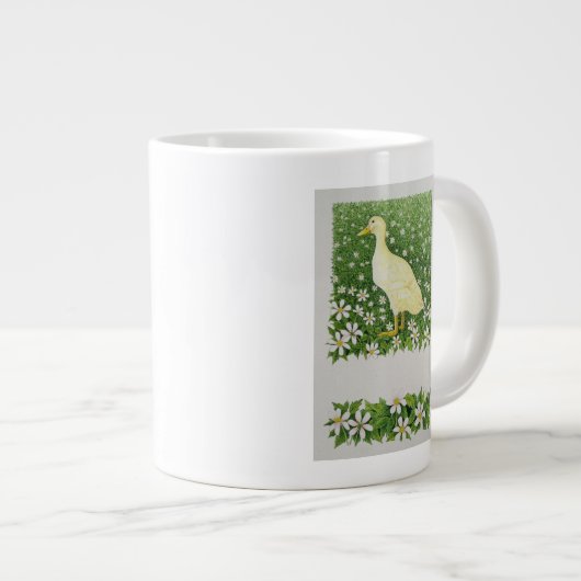 Tasse Géante Juste regardant (Devant droit)