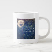 Tasse Géante La Beauté De La Simplicité (Droite)