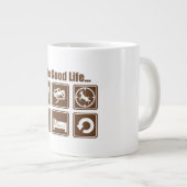 Tasse Géante La bonne vie (Devant droit)