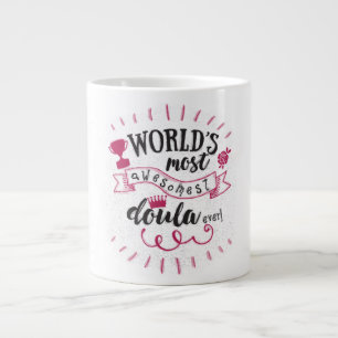 Tasse Géante La doula la plus géniale au monde. Jumbo.