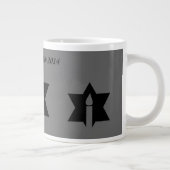 Tasse Géante La flamme et l'étoile - (Droite)